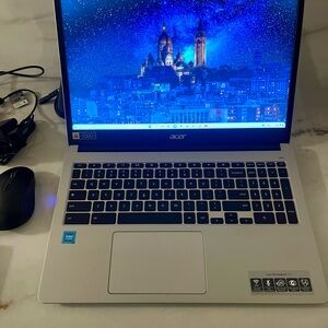 Acer Silver Laptop
